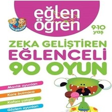 SHC4200 Eğlen Öğren 9-10 Yaş - Zeka Geliştiren Eğlenceli 90 Oyun