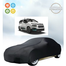 AUTOES Citroen Berlingo Xtr 2022 Uyumlu Araba Brandası, Oto Branda Siyah