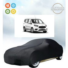 AUTOES Ford Courier 2020 Uyumlu Araba Brandası, Oto Branda Siyah