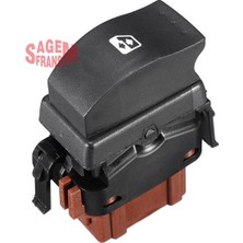 Sagemfrans Matrixzn Cam Açma Düğmesi Trafic Ii - Master - Vivaro Ön Sağ Kahve 6 Fiş Tekli