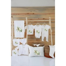 Moda Lime %100 Organik Pamuk Bebek 11 Li Hastane Çıkışı