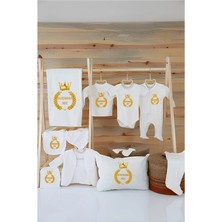 Moda Lime %100 Organik Pamuk 11 Li Bebek Hastane Çıkışı Seti