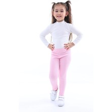 Kyex Kids Kız Çocuk Pamuklu Likralı Kaşkorse Mevsimlik Tayt