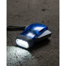 Astraltech Kendiliğinden Şarjlı El Feneri Pilsiz Çalışan 3 LED Acil Durum Feneri