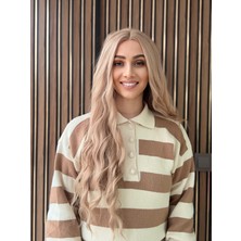 Aura Peruk A Kalite Muhteşem Yapıdaki Perçemsiz Yoğun Dalgalı Modelimiz