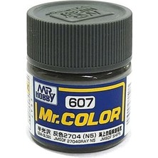 Mr. Hobby 10 Ml. Jmsdf 2704 Gray N5 Mr.color Serisi Maket Boyası, Mr.hobby C607