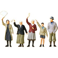 1/72 El Sallayan Sivil Halk Figürleri 5 Adet, Preiser 72413