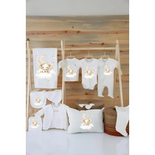 Moda Lime %100 Organik Pamuk 11 Li Hastane Çıkış Seti