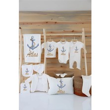 Moda Lime Kopya - %100 Organik Pamuk 11'li  Hastane Çıkıs Setimiz