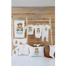 Moda Lime Kopya - %100 Organik Pamuk 11'li  Hastane Çıkıs Setimiz