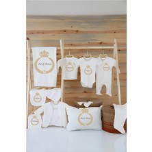 Moda Lime Kopya - %100 Organik Pamuk 11'li  Hastane Çıkıs Setimiz