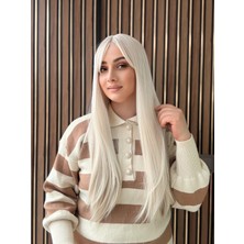 Aura Peruk Gerçek Saç Dokusunda Olan Düz Perçemli Uzunluğu Muhteşem Vip Modelimiz