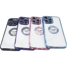 Norino Iphone 14 Pro Max – Kılıf Magsafe CD Lazer Silikon Kılıf