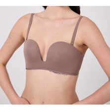 Tudik Collection Freshness MSF05 Destekli V Dekolte Lazer Kesim Sütyen
