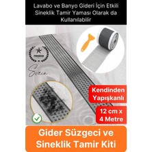 Svein #gidersüzgeci Banyo Lavabo Gider Süzgeci Filesi Sineklik Tamir Yaması Kiti Böcek Önleyici Yapışkanlı