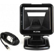 SHC4200 Perkon PS5700 2d Karekod Kablolu USB Masaüstü Barkod Okuyucu+Ayakli