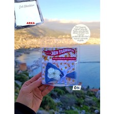 İnci Sepette Çiçekli Buket Hot Flowerss Mini Buketi Aynalı Yazılı