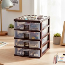 Tas Mini 4 Çekmeceli Komidin Organizer