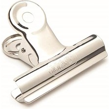 Data Store Beyaz Metal Kıskaç Yaylı, 65 Milimetre