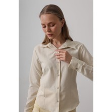 Nova Epoxy Art Basic Gömlek - Ekru
