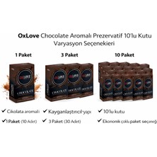 Bezos Oxlove Chocolate Aromalı Prezervatif 10'lu Kutu