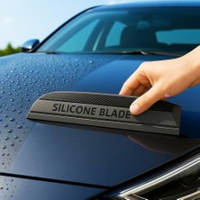 Data Store - Oto Araç Kaporta ve Cam Su Temizlik Sileceği Çekçek, Yeni Nesil Çizmez Silikon Çekecek, Araba Su Çekme Aparatı