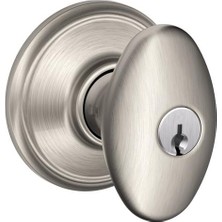 Data Store F51A Sıe 619 Siena Düğme Anahtarlı Giriş Kilidi, Nikel