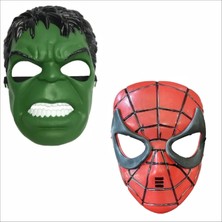 Zenviva Hulk Maskesi ve Örümcek Adam Maskesi
