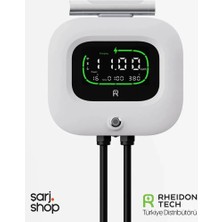 Rheidon WB500-11 Kw Ev Wallbox Elektrikli Araç Şarj Cihazı - Type 2 Kablo Dahil Akıllı Elektrikli Araç Şarj Istasyonu