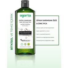 Agarta Siyah Sarımsak Dökülme Karşıtı ve Besleyici Şampuanı 400 ml