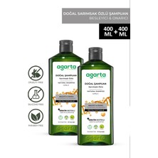 Agarta Doğal 2 Adet Sarımsak Özlü Keratin Şampuanı 400 ml