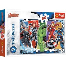 Data Store 17357 Yenilmez Yenilmezler, Yenilmezler 4 Yaş ve Üzeri Çocuklar Için 60 Parça Yapboz