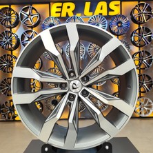 Bk Jant 4 Adet BK-5333 8,5*20 5*112 ET35 66,45 Mat Gun Jant (Takım)