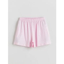 Lc Waikiki Yeni Sezon Beli Lastikli Kız Çocuk Pijama Şort