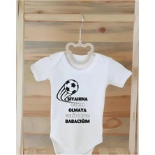 Moda Lime %100 Organik Pamuk Baskılı Bebek Çıtçıtlı Body