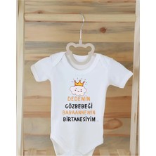 Moda Lime %100 Organik Pamuklu Baskılı Bebek Body