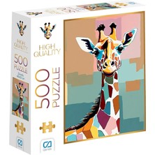 Data Store 500 Parça 2,2mm Kalınlık 33X48CM Profesyonel Hobi Puzzle Yapboz Serisi