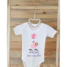 Moda Lime %100 Organik Pamuk Baskılı Bebek Zıbın