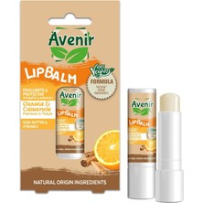 Data Store Avenir Portakal & Tarçın Vegan Dudak Bakım Kremi - Kuruyan ve Çatlayan Dudaklar Için Yumuşatıcı ve Koruyucu Etkili