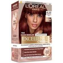 Data Store Excellence Creme Nude Renkler Saç Boyası – 4ur Nude Koyu Kızıl