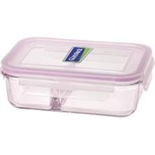 Data Store GLC043 Duo 2 Bölmeli Saklama Kabı, 920ML