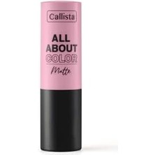 Data Store All About Color Matte Lipstick Mat Görünümlü Ruj 505 Show Business, Pembe