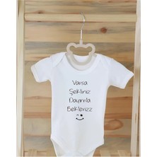 Moda Lime %100 Organik Pamuklu Baskılı Bebek Body