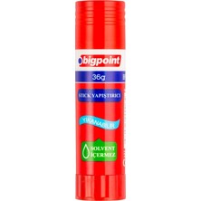 Bigpoint Bp490-36 36Gr Yıkanabilir Stick Yapıştırıcı Kırmızı Renkli Pratik Kullanım