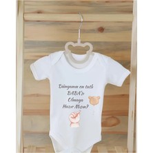 Moda Lime %100 Organik Pamuk Baskılı Bebek Zıbın