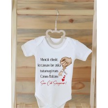 Moda Lime %100 Organik Pamuklu Baskılı Bebek Çıtçıtlı Bebek Zıbın