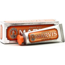 Marvis Diş Macunu Ginger Mint 25ML Nane Aromalı Özel Formül ile Ferahlatıcı Etki
