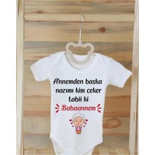 Moda Lime %100 Organik Pamuk Baskılı Bebek Zıbın