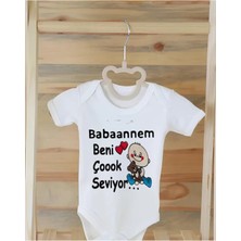 Moda Lime %100 Organik Pamuklu Baskılı Bebek Çıtçıtlı Bebek Zıbın