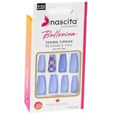 Data Store 24'lü Ballerina Renkli Takma Tırnak - 158